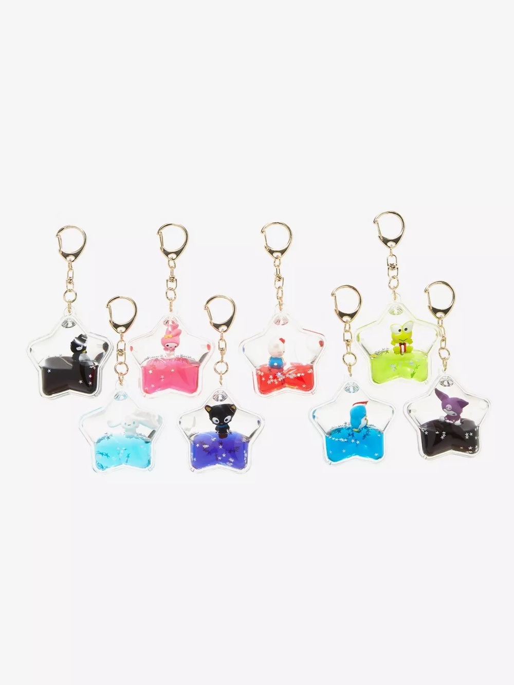 NEW Hello Kitty & Friends Tsunameez Star Keychain Cute Sanrio Bag Charm (Random)